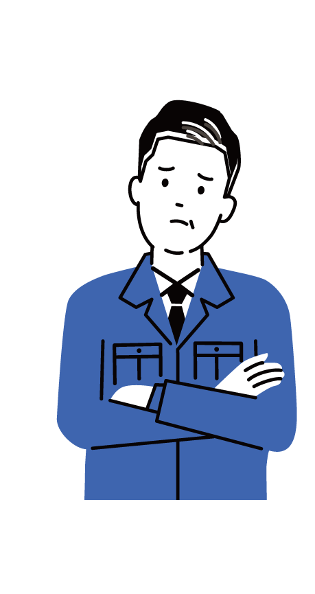 輸送時の破損を心配する担当者